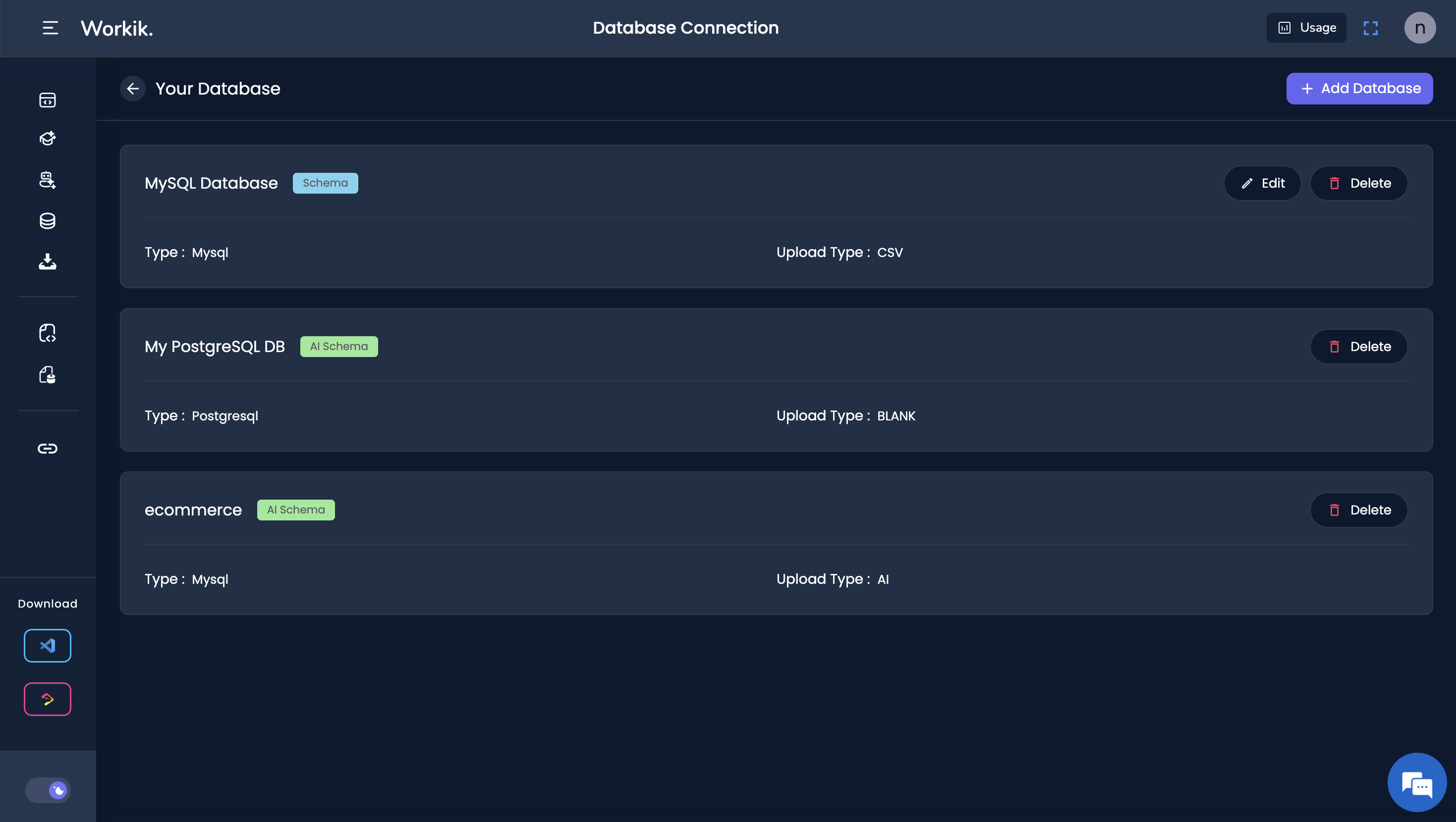 Application module generation with AI